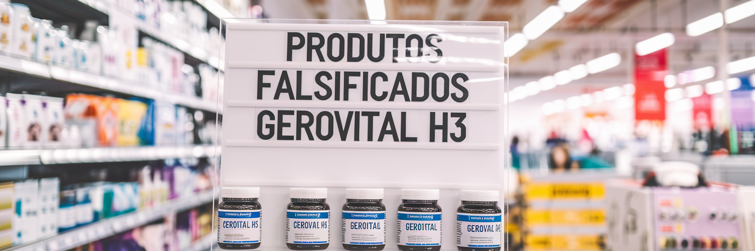 Aviso sobre Produtos Falsificados de Gerovital H3