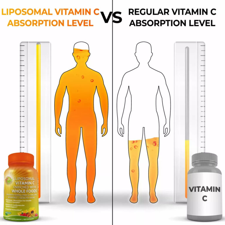 diferenca vitamina c lipossomal e vitamina c normal